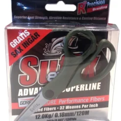 Sufix 832 Braid 120m Med Sax (Limegrön)