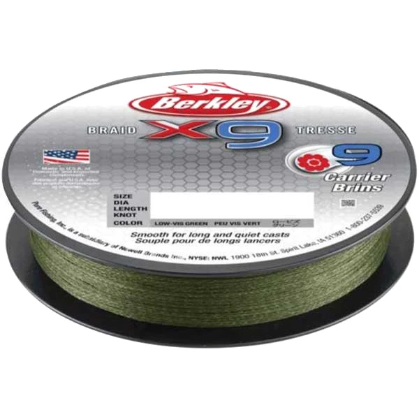 Berkley X9 150 Lo-Vis Green 1 Berkley X9 150 Lo-Vis Green