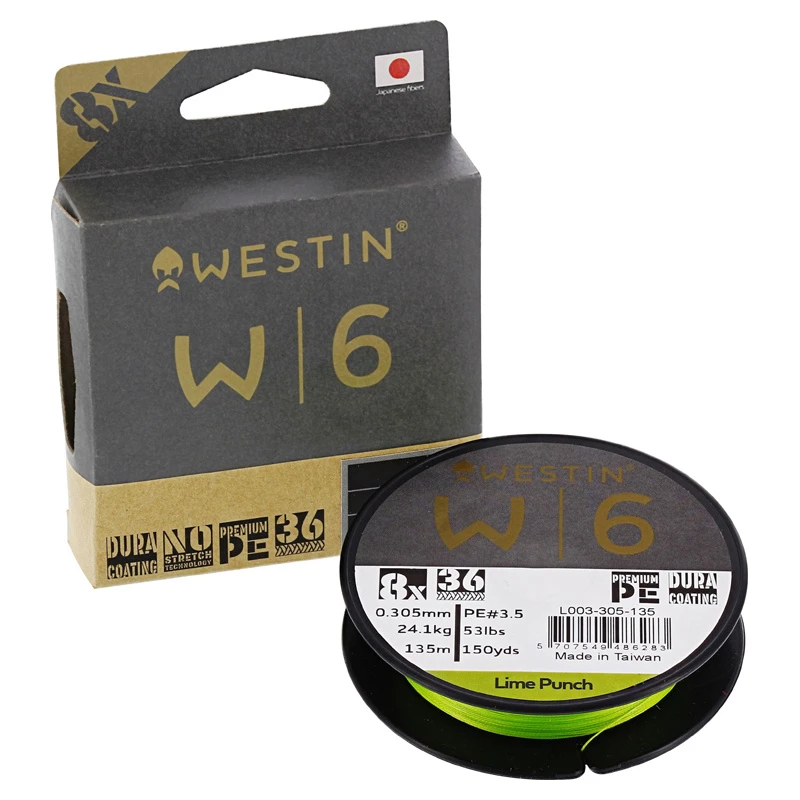 Westin W6 8 Braid Lime Punch 1 Westin W6 8 Braid Lime Punch