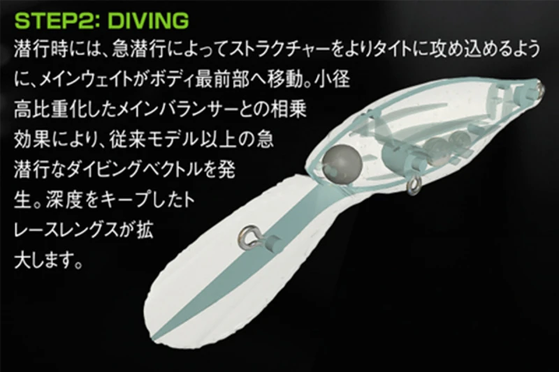 Megabass Deep-X 300 4 Megabass Deep-X 300 - Afbeelding 4